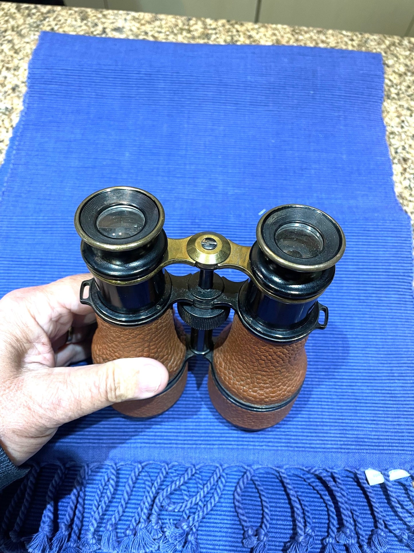 Antiguo Binoculares US Navy Americanos WWI