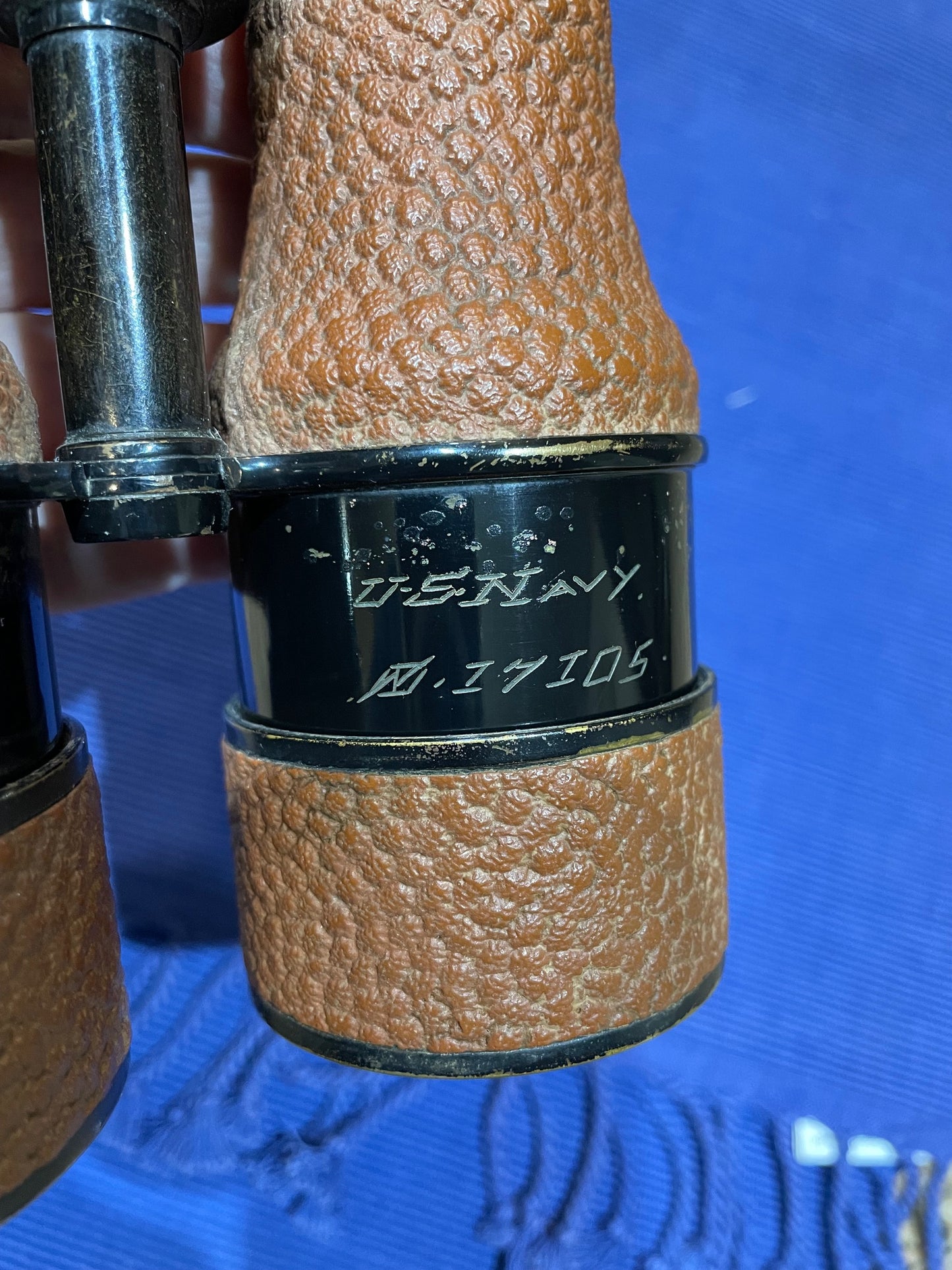 Antiguo Binoculares US Navy Americanos WWI