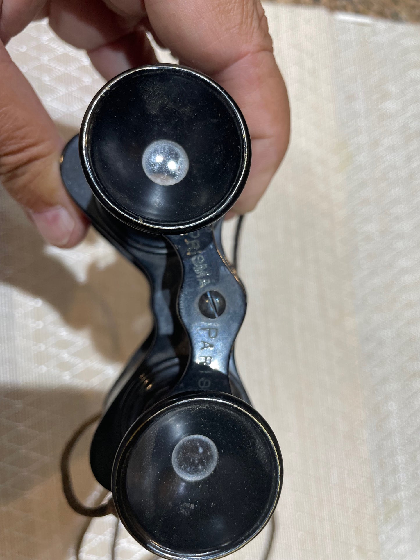 Antiguo Binoculares Marca Prisma, Franceses De La Wwi