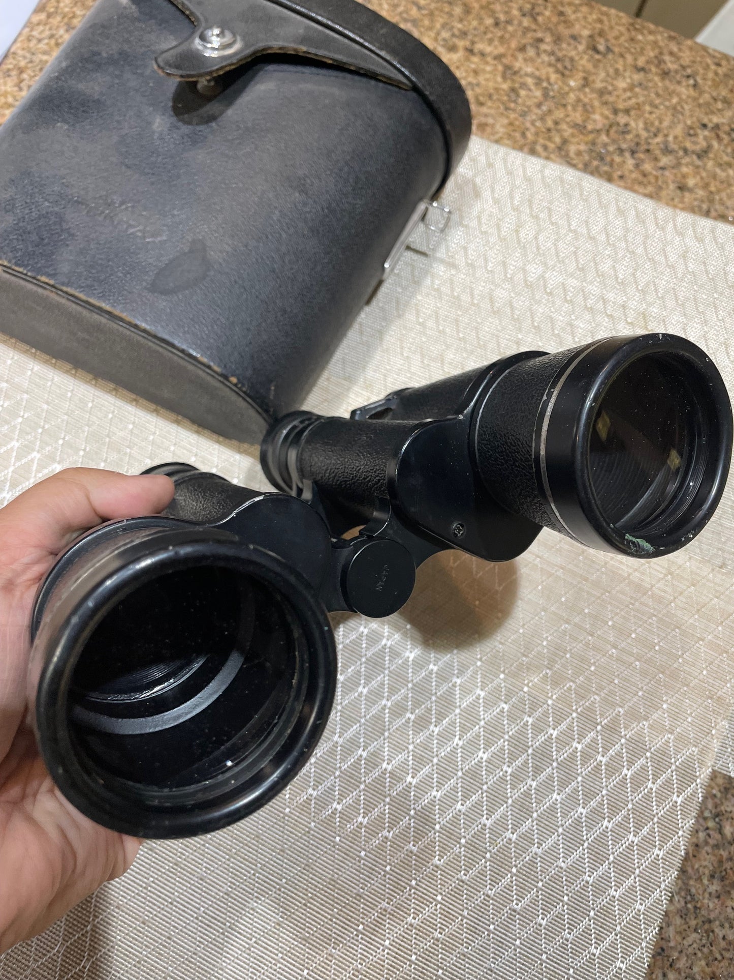 Binoculares Pentax 16x50 Japoneses Con Estuche Duro Negro