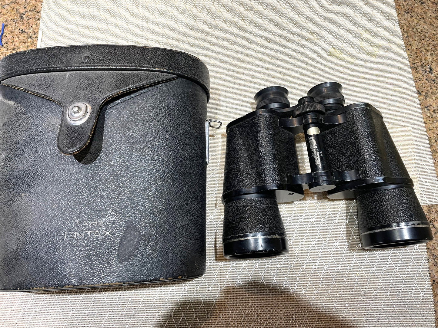 Binoculares Pentax 16x50 Japoneses Con Estuche Duro Negro