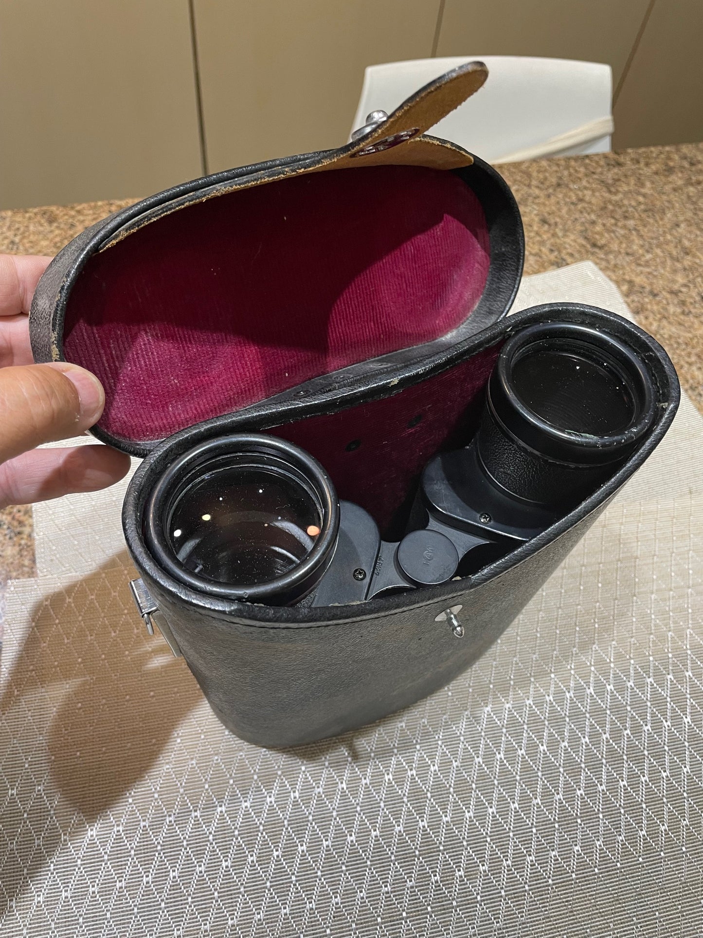 Binoculares Pentax 16x50 Japoneses Con Estuche Duro Negro