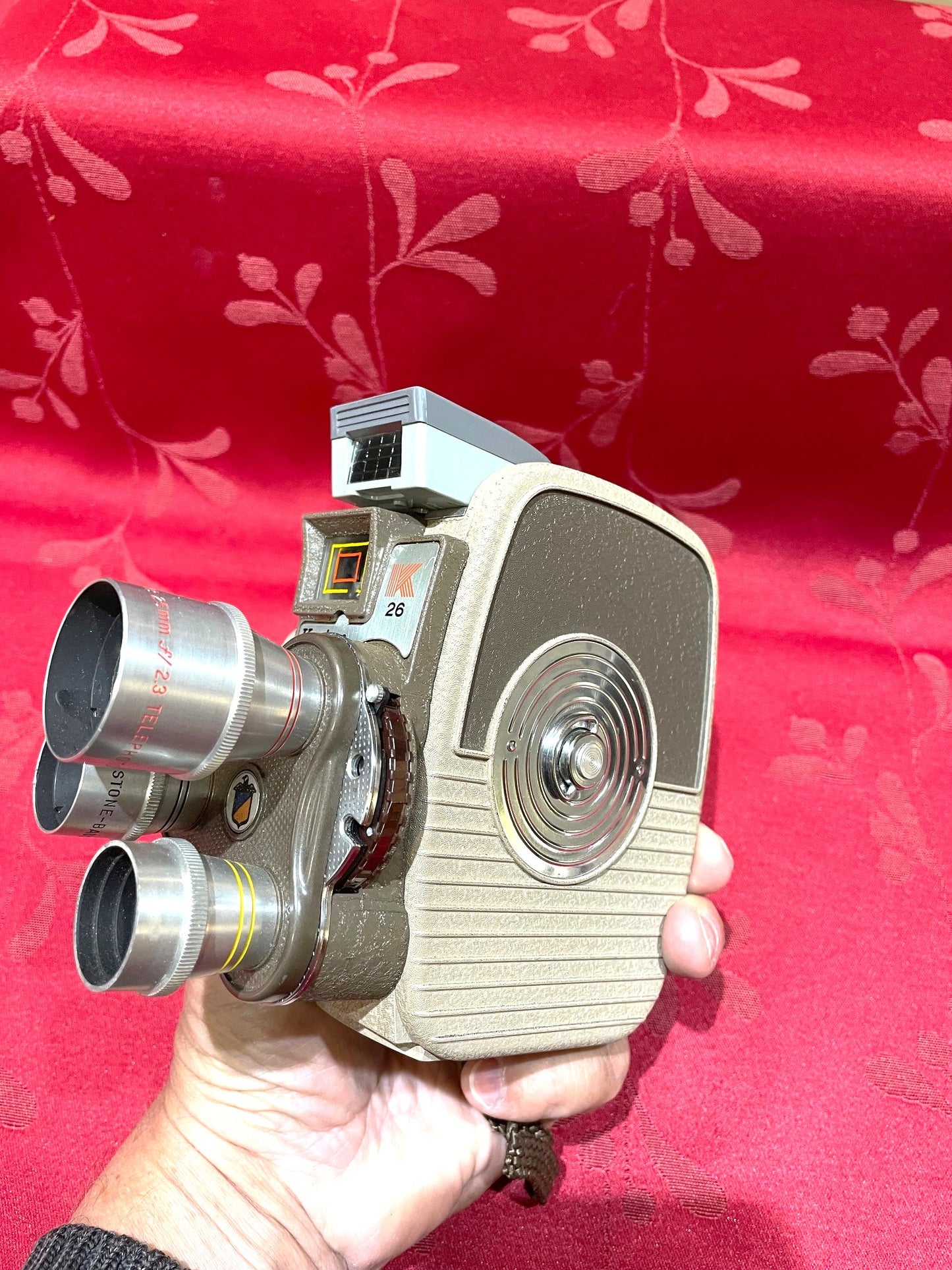 Antigua Cámara Filmadora 8mm Keystone Modelo 26. Buen Estado