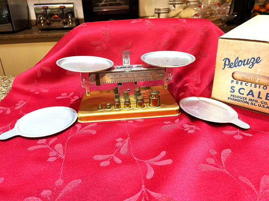 Pesa O Balanza Americana Marca Pelouze Impecable