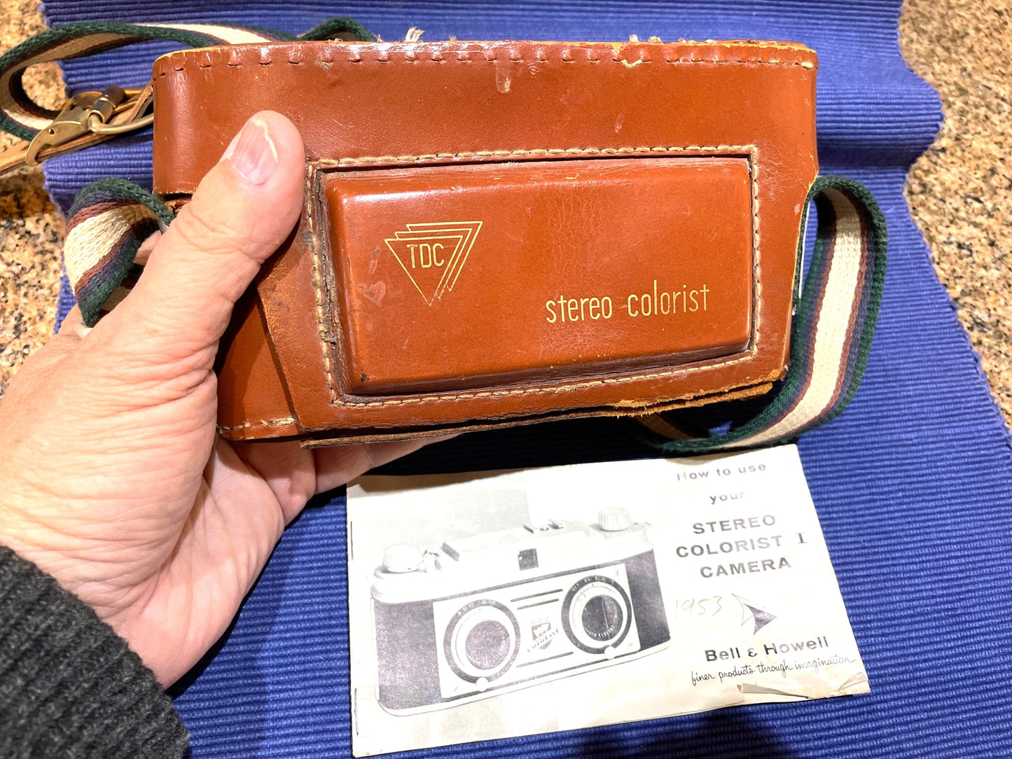 Antigua Camara Stereo Bell & Howell Modelo Colorist I