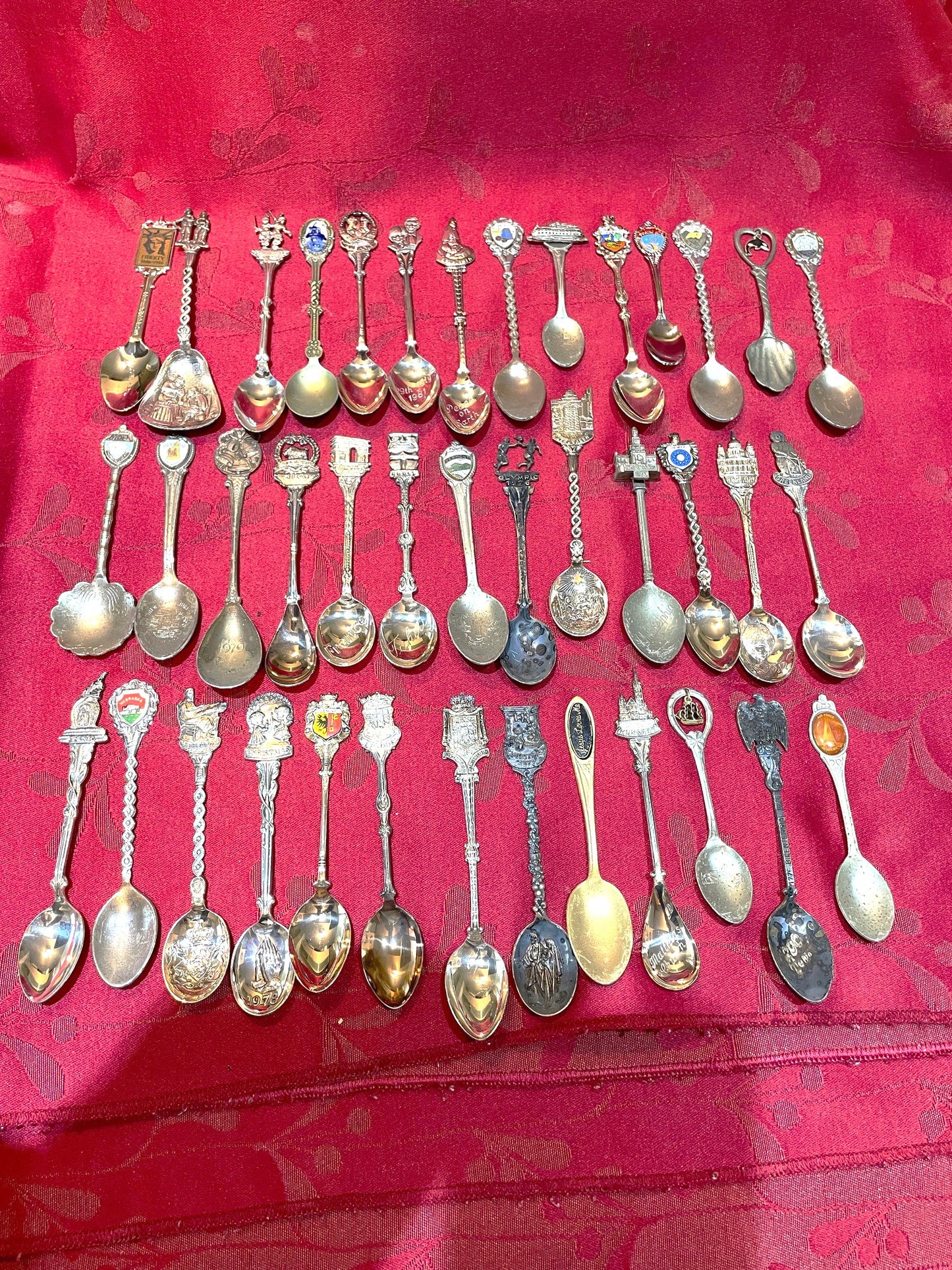 Gran Colección De 40 Cucharitas Souvenirs