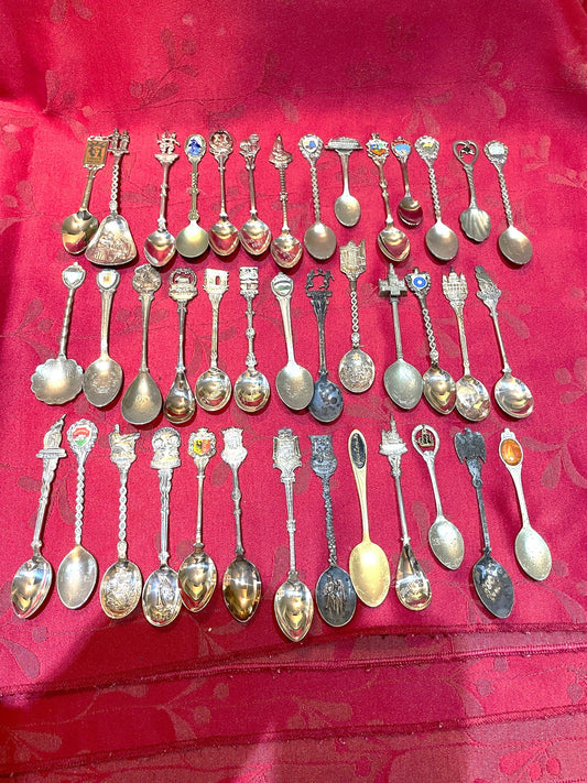 Gran Colección De 40 Cucharitas Souvenirs