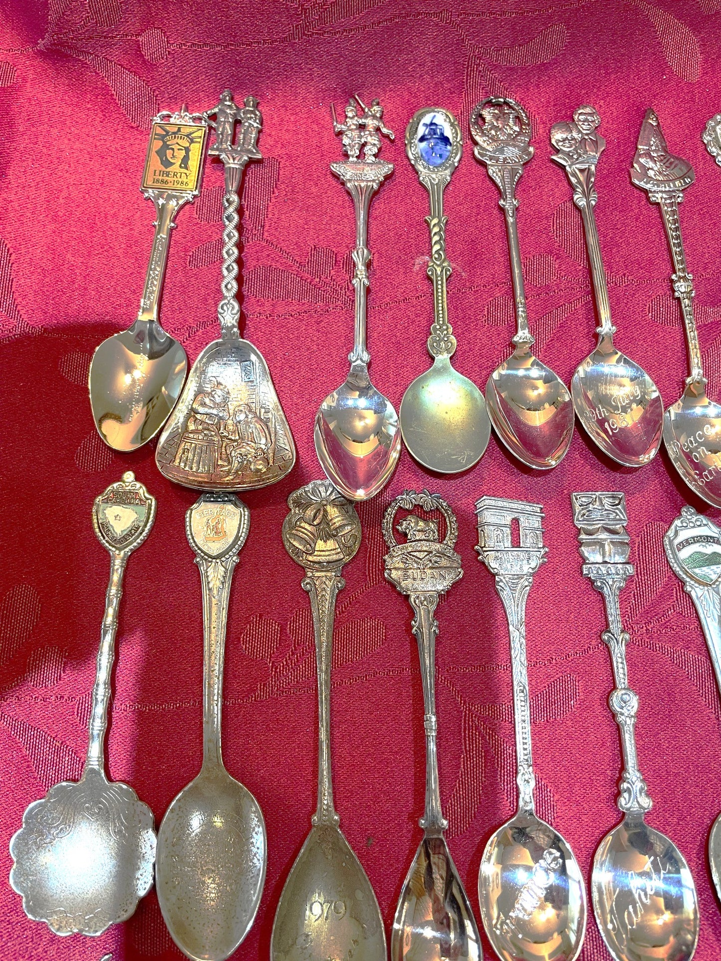 Gran Colección De 40 Cucharitas Souvenirs