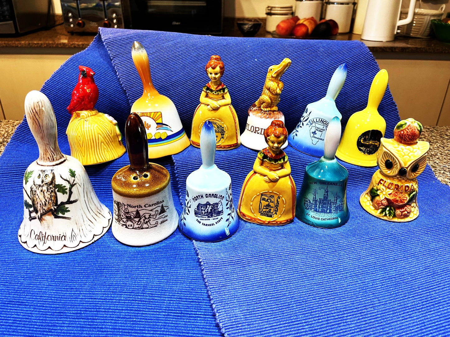 Lote De 12 lindas Campanitas campanas Coleccionables