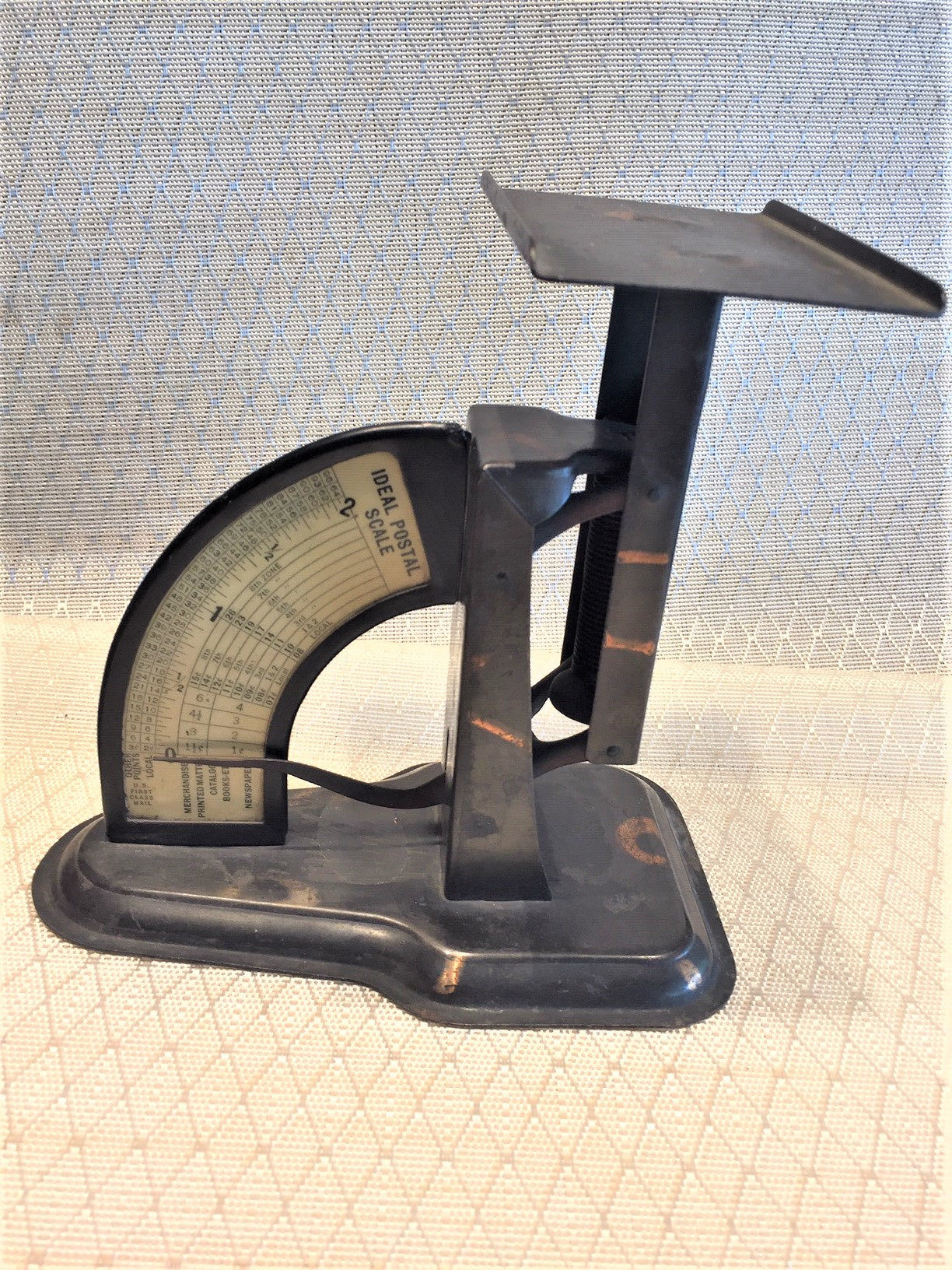 Antigua Pesa Postal Americana Marca Ideal