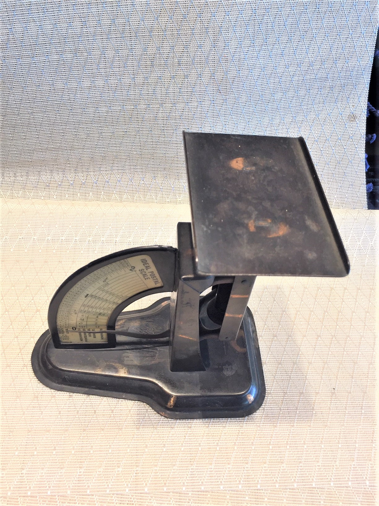 Antigua Pesa Postal Americana Marca Ideal