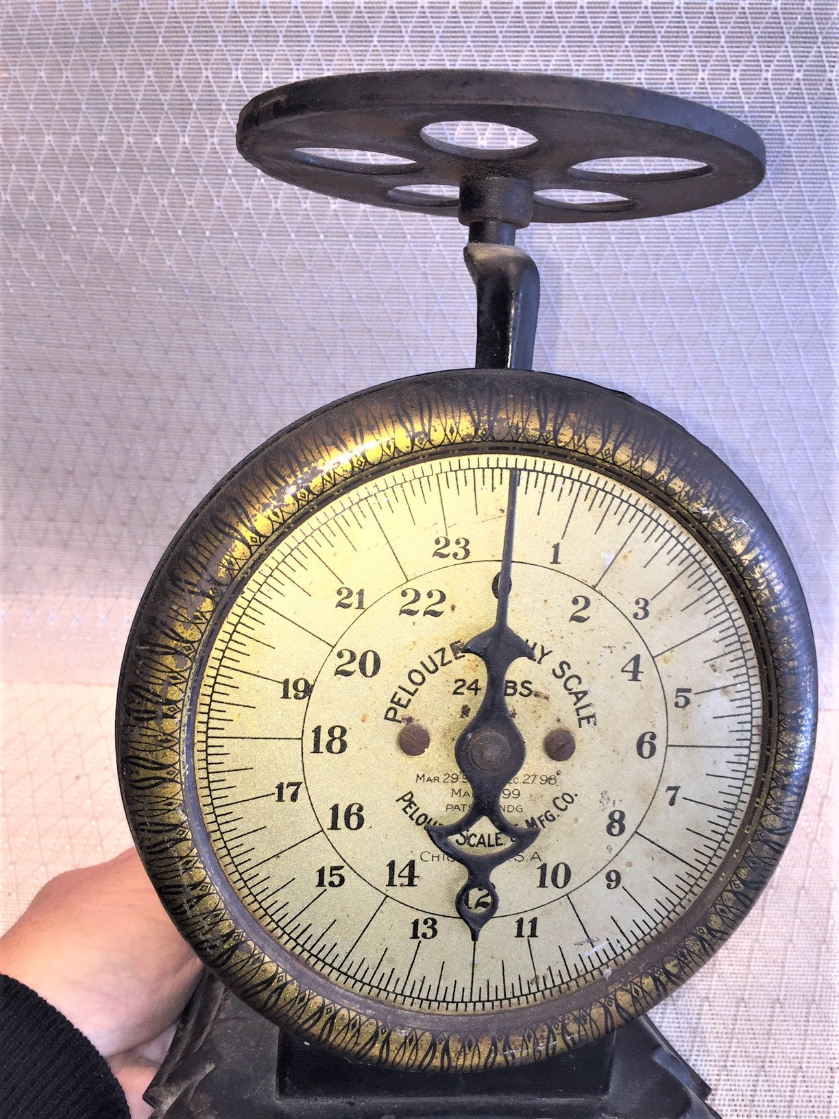 Antigua Pesa Marca Pelouze Americana
