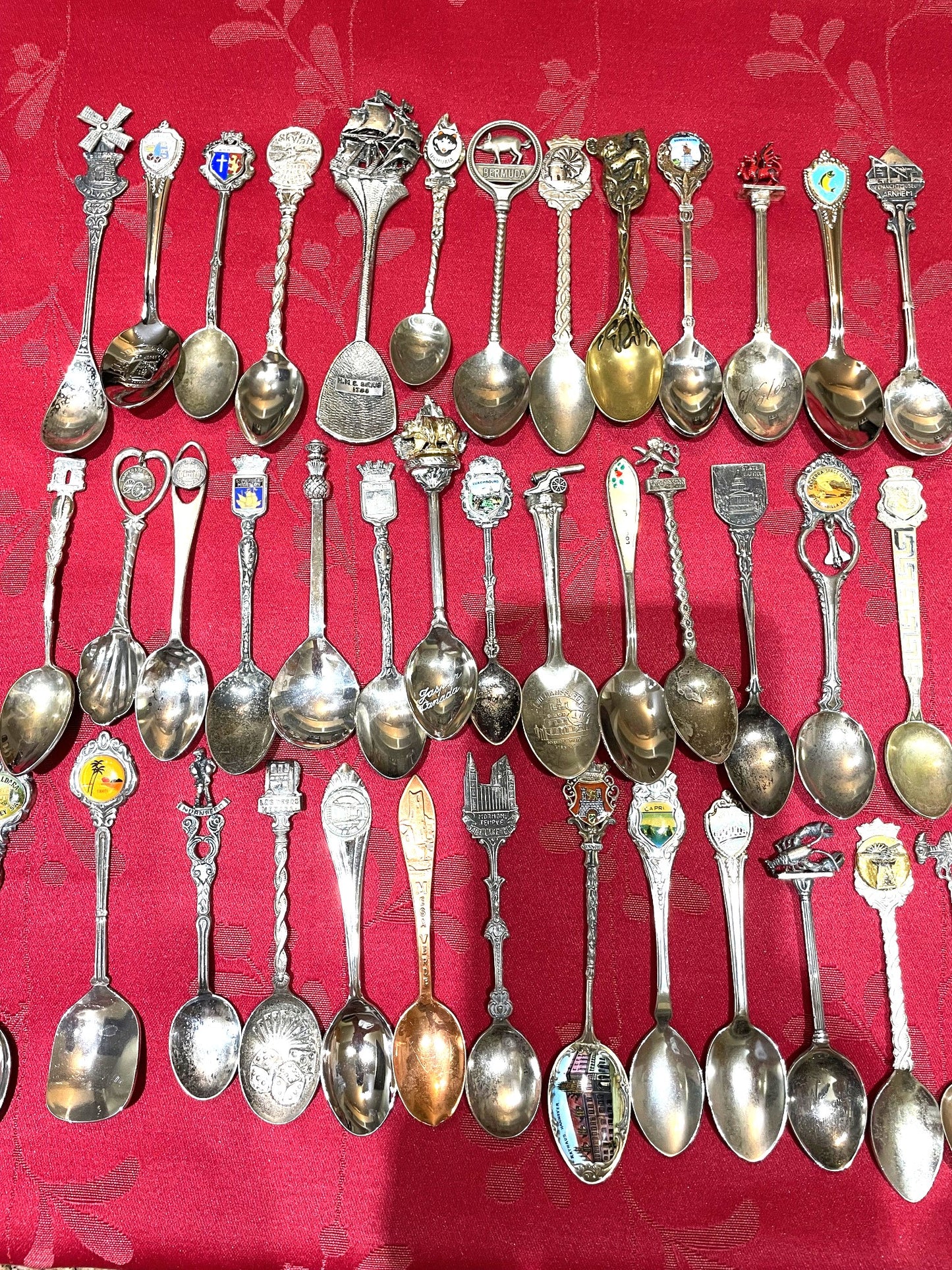 Gran Coleccion De 40 Cucharitas Souvenirs