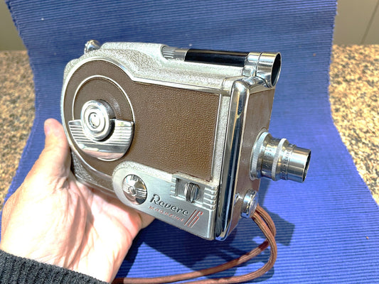 Antigua Cámara Filmadora 16mm Revere Magazine