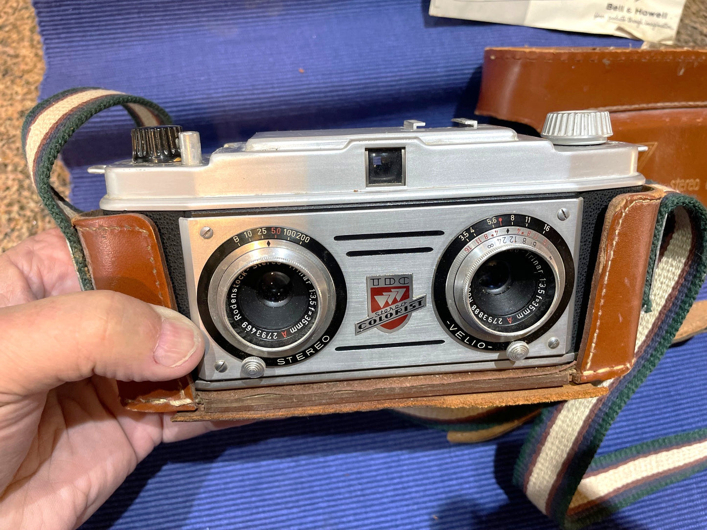 Antigua Camara Stereo Bell & Howell Modelo Colorist I