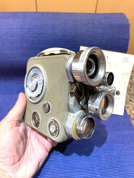 Curiosa Antigua Cámara Filmadora 8mm Eumig C3 Austriaca