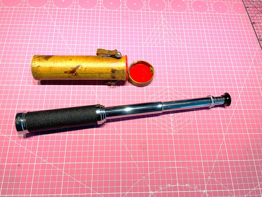 Catalejo O Telescopio Antiguo Sans & Streiffe 40 Cm