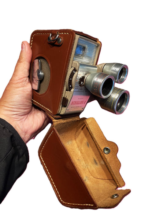 Antigua Cámara Filmadora 8mm Kodak Medallion 8 Con Estuche