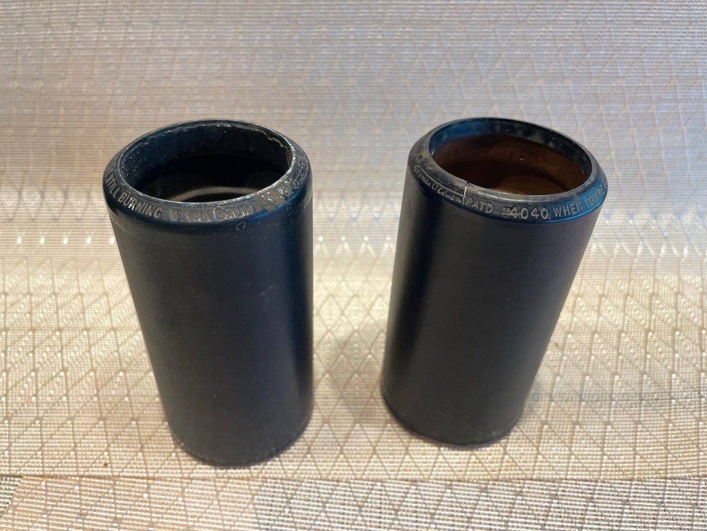 2 Antiguos Cilindros De Musica Para Fonografo Edison