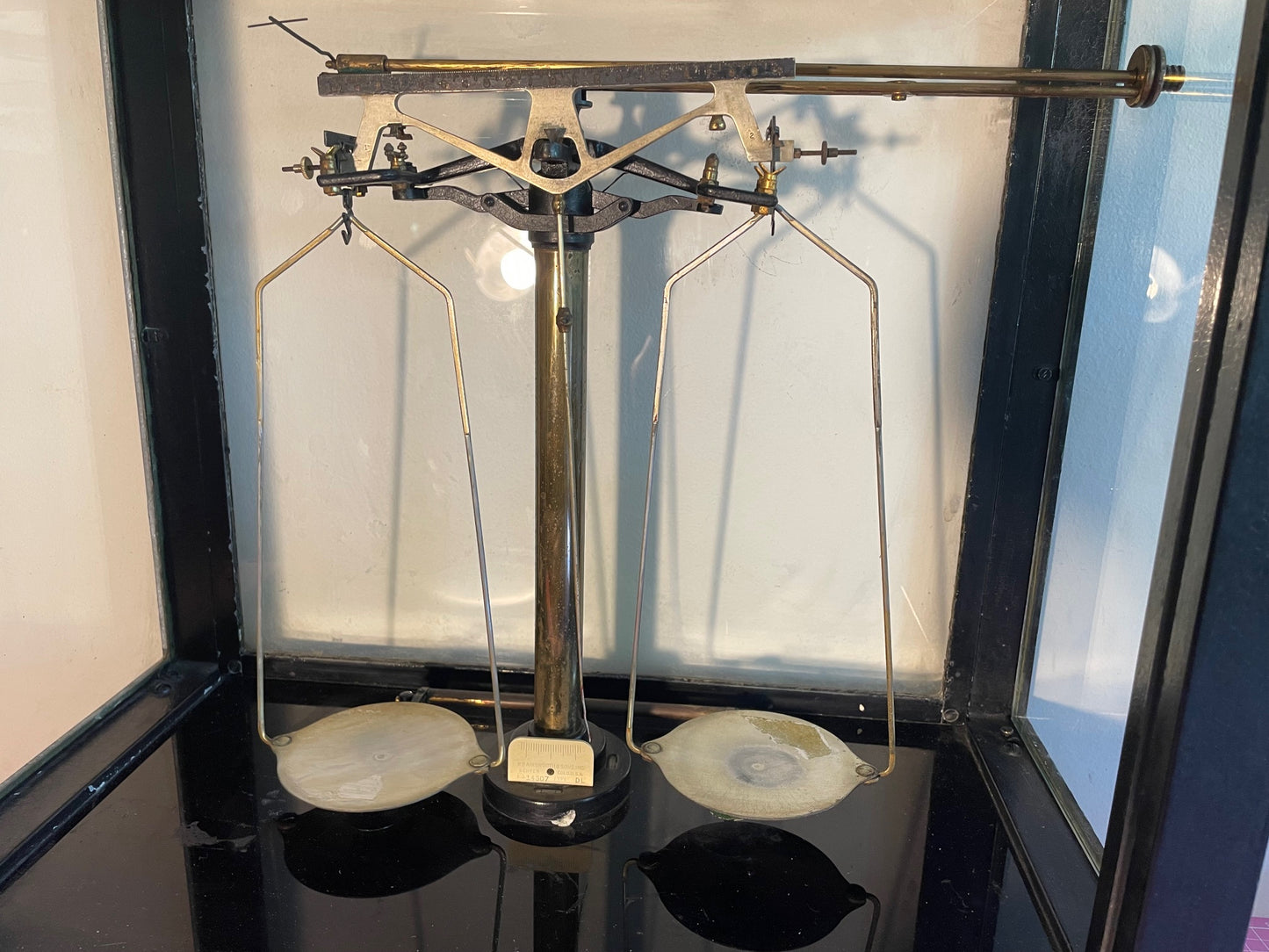 Antigua Gran Pesa Balanza Americana Marca Burrell