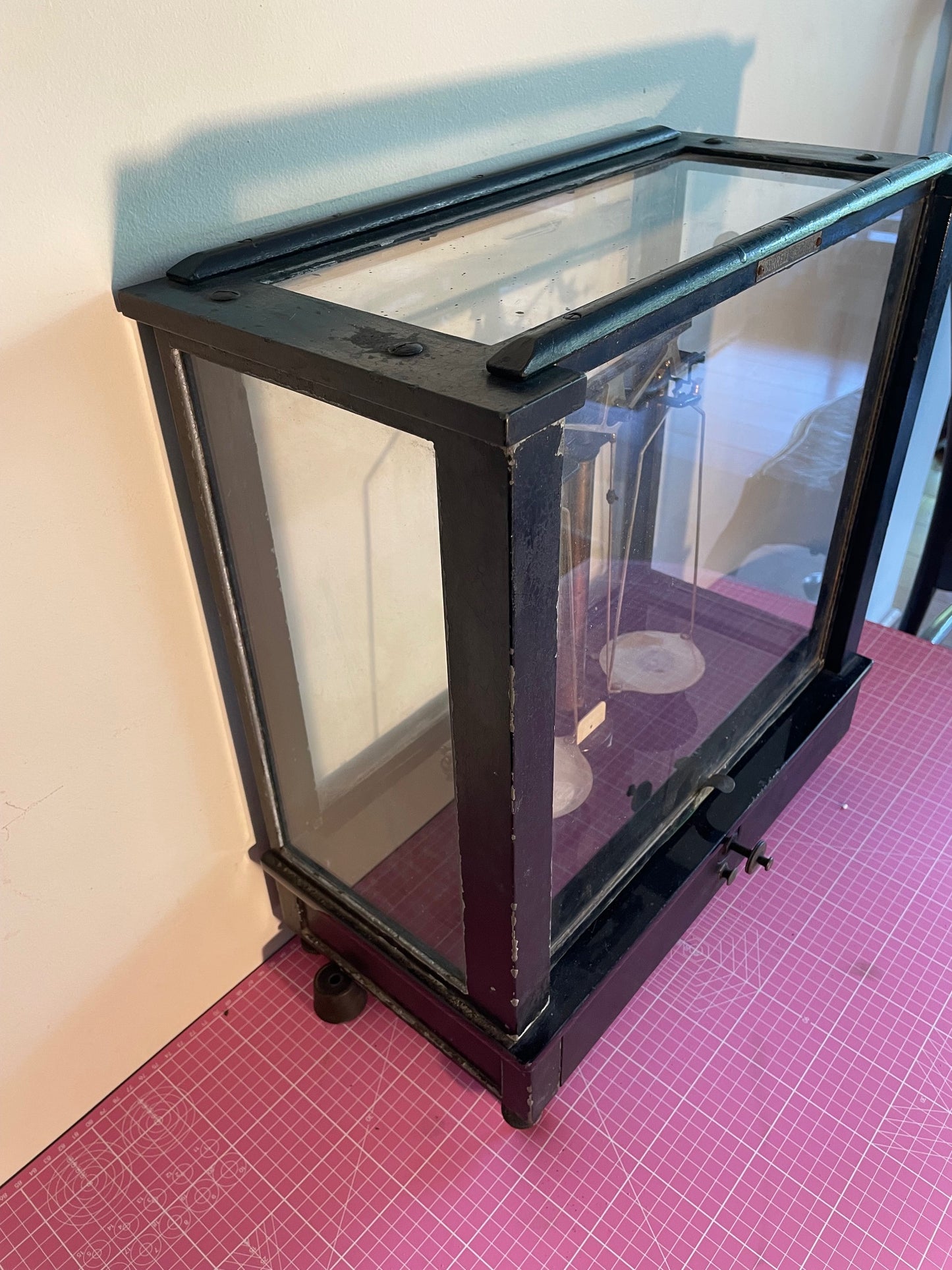 Antigua Gran Pesa Balanza Americana Marca Burrell