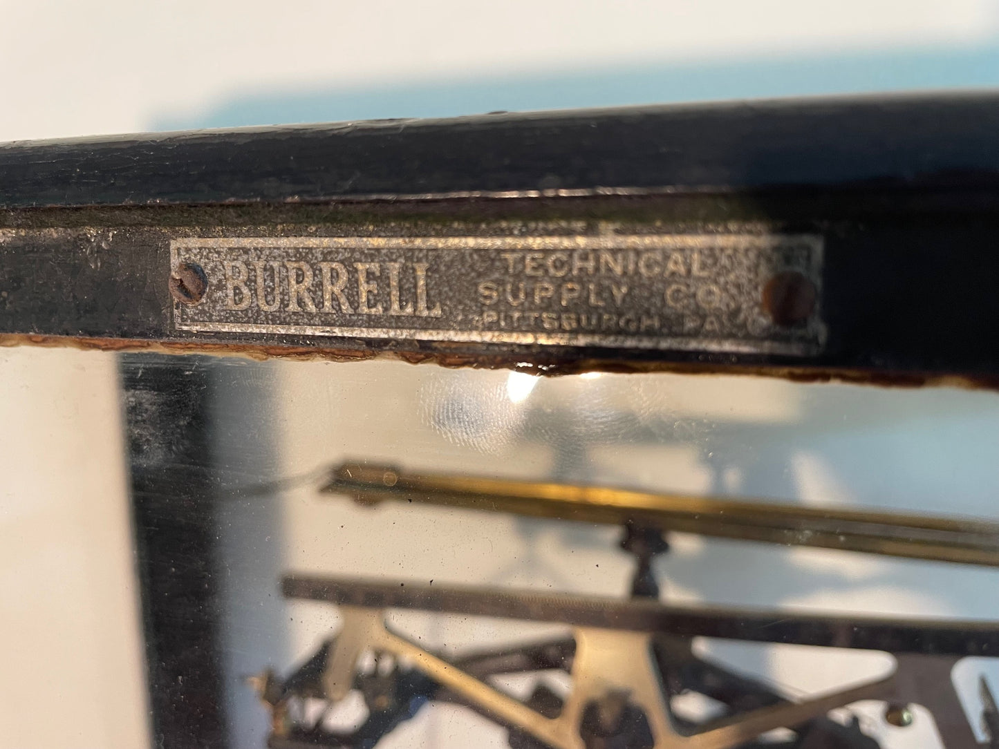 Antigua Gran Pesa Balanza Americana Marca Burrell