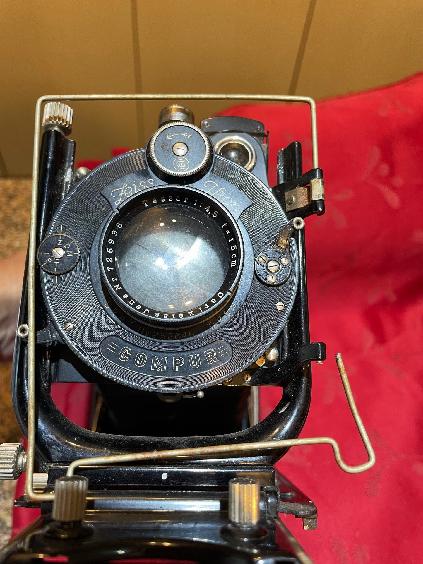 Antigua Cámara Fotográfica Zeiss Ikon Modelo Ideal