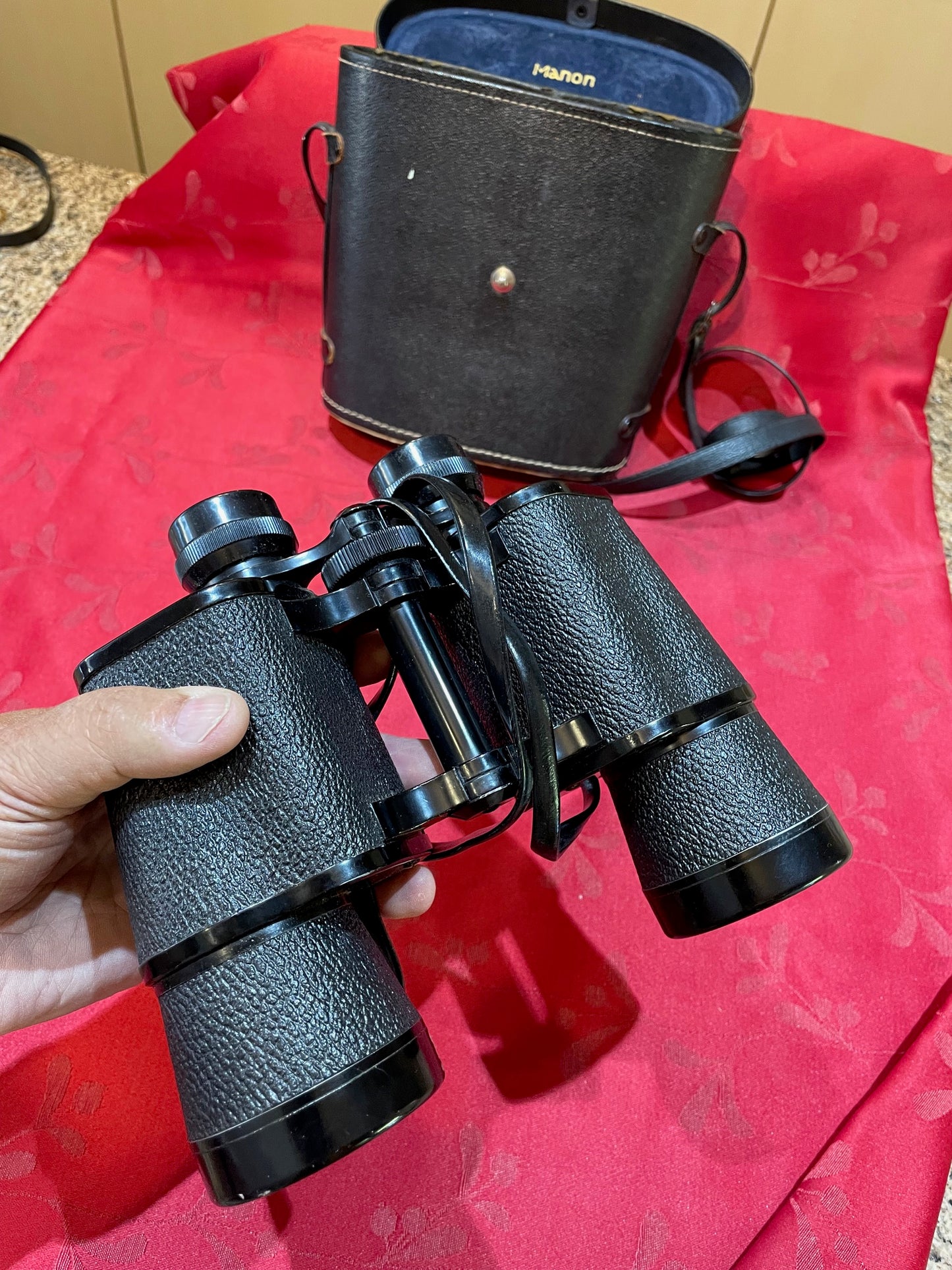 Binoculares Manon 16x50 Japoneses Buenísimos Potentes Negro