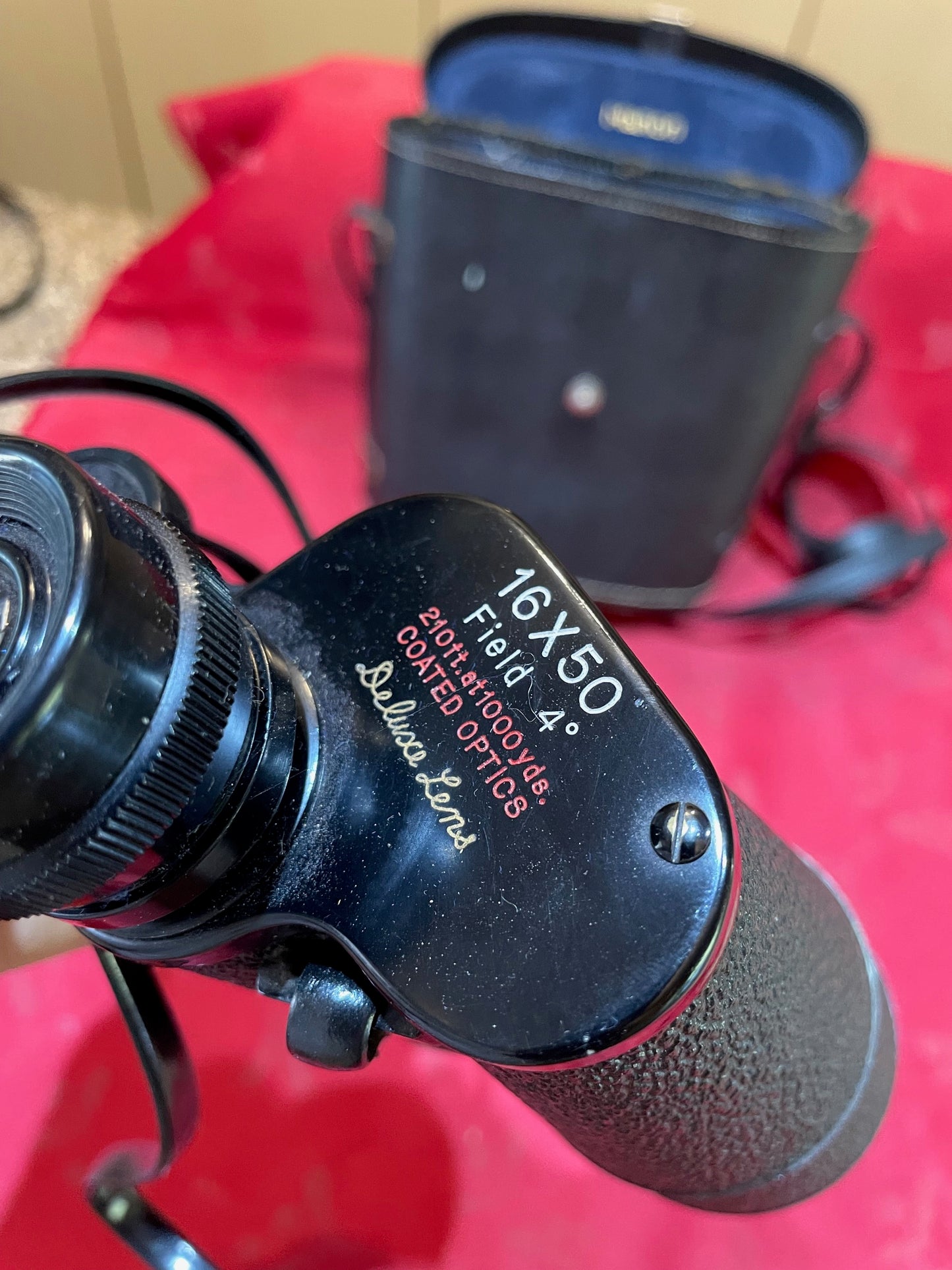 Binoculares Manon 16x50 Japoneses Buenísimos Potentes Negro