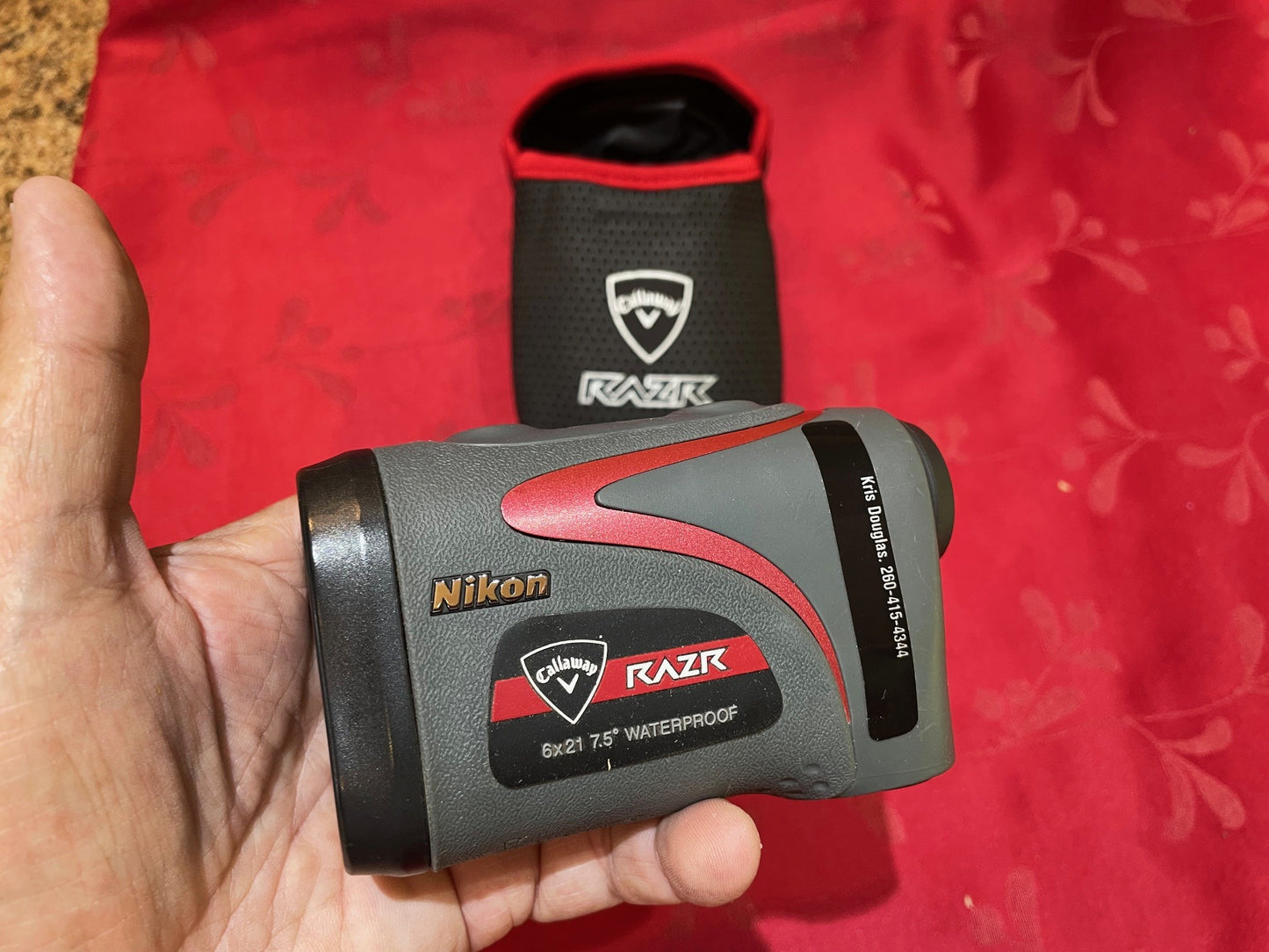 Telemetro Nikon Callaway Razr Golf Con Estuche