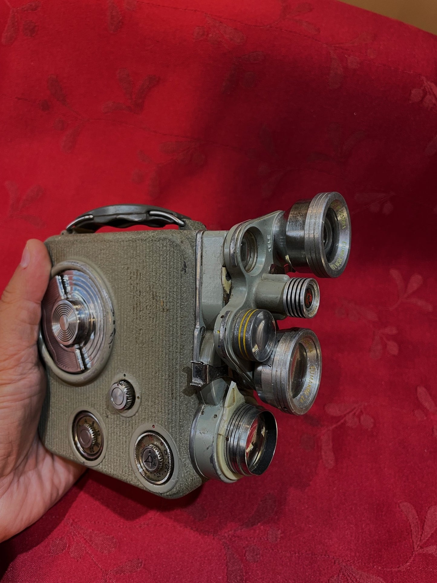 Curiosa Antigua Camara Filmadora Eumig 8mm