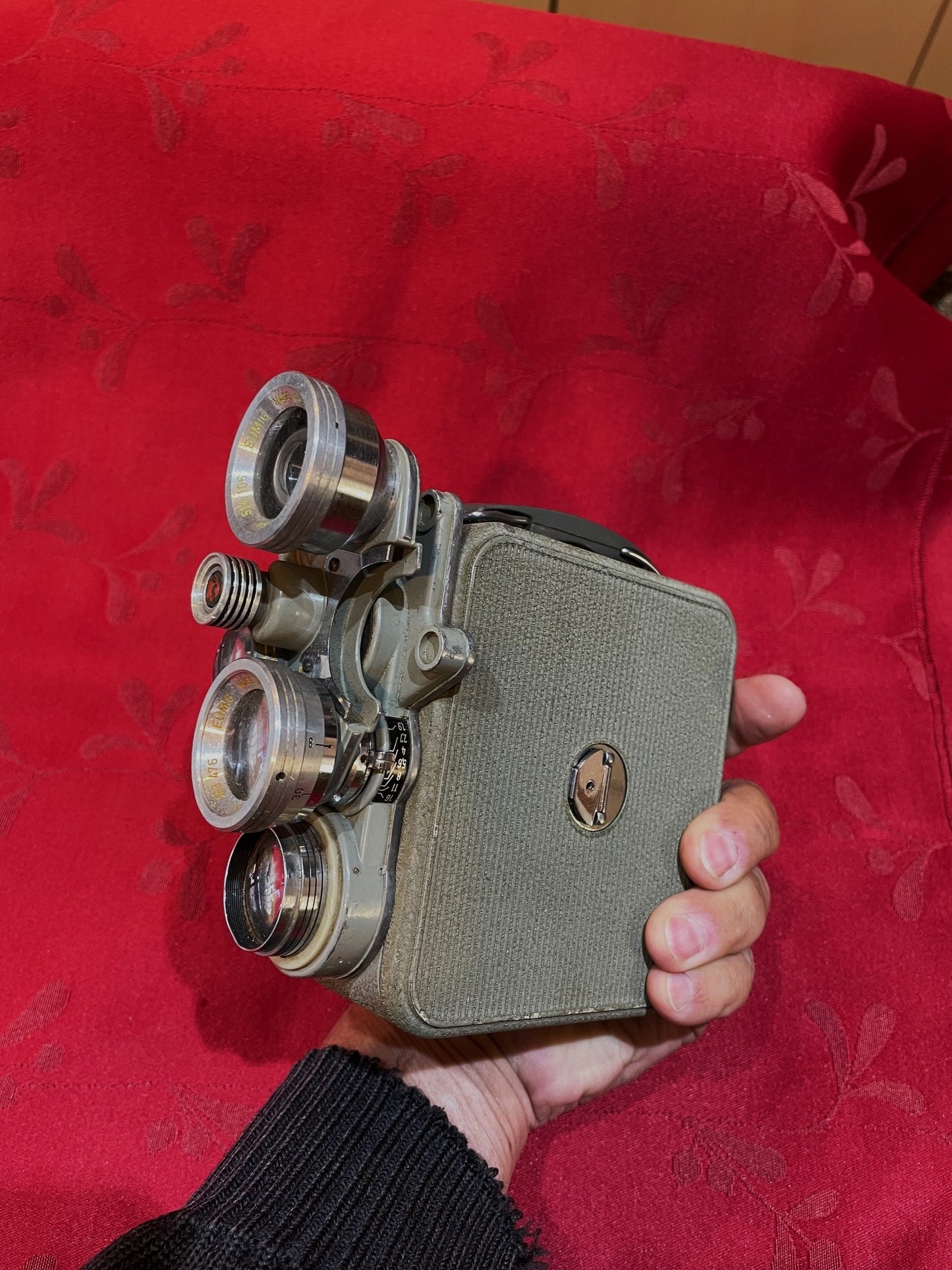 Curiosa Antigua Camara Filmadora Eumig 8mm