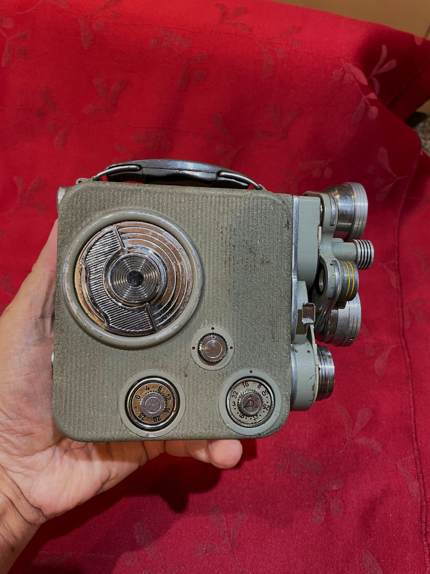 Curiosa Antigua Camara Filmadora Eumig 8mm