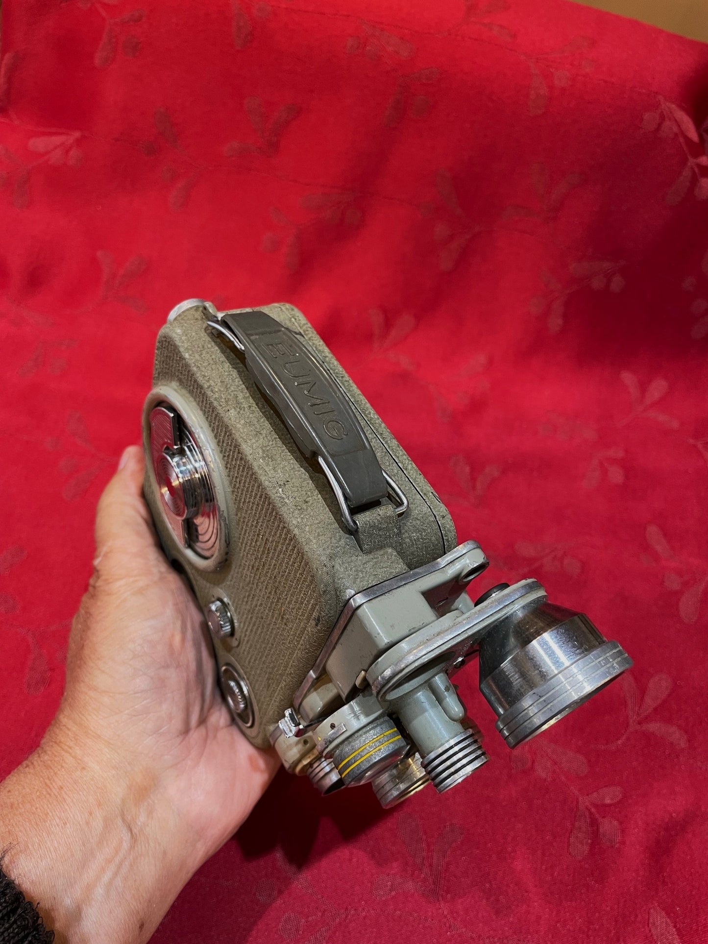 Curiosa Antigua Camara Filmadora Eumig 8mm