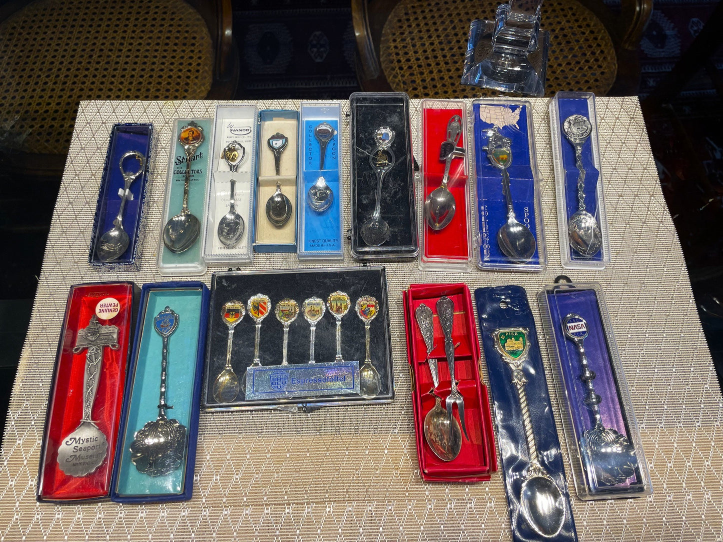 Coleccion De 20 Cucharitas Souvenirs En Sus Cajas Original