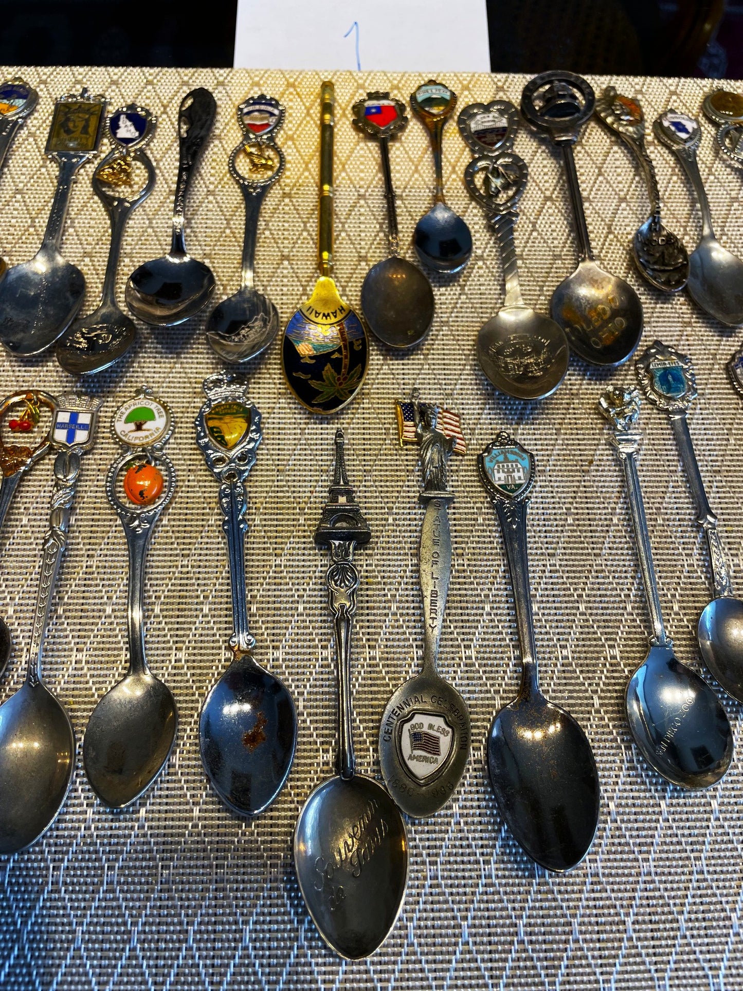 Gran Colección De 40 Cucharitas Souvenirs En Buen Estado