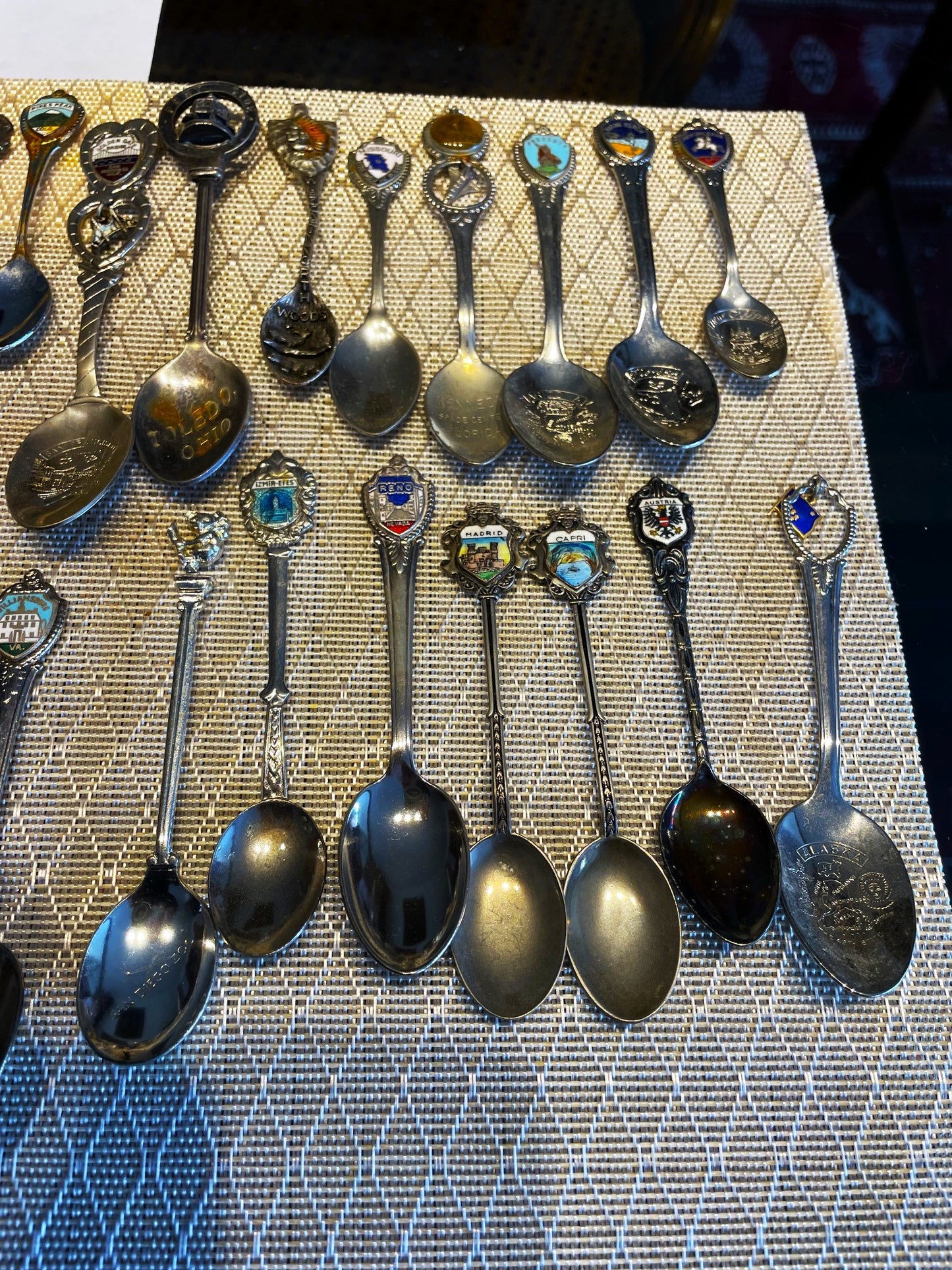 Gran Colección De 40 Cucharitas Souvenirs En Buen Estado