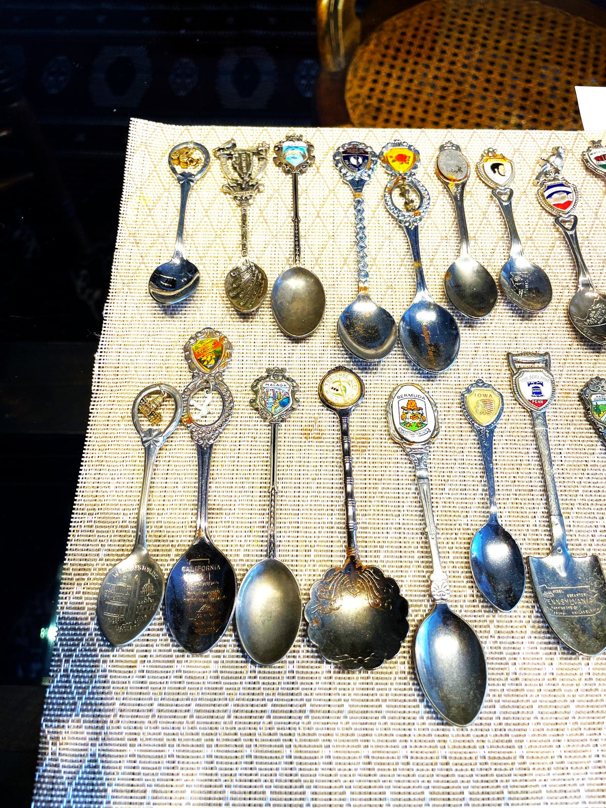 Gran Colección De 40 Cucharitas Souvenirs En Buen Estado