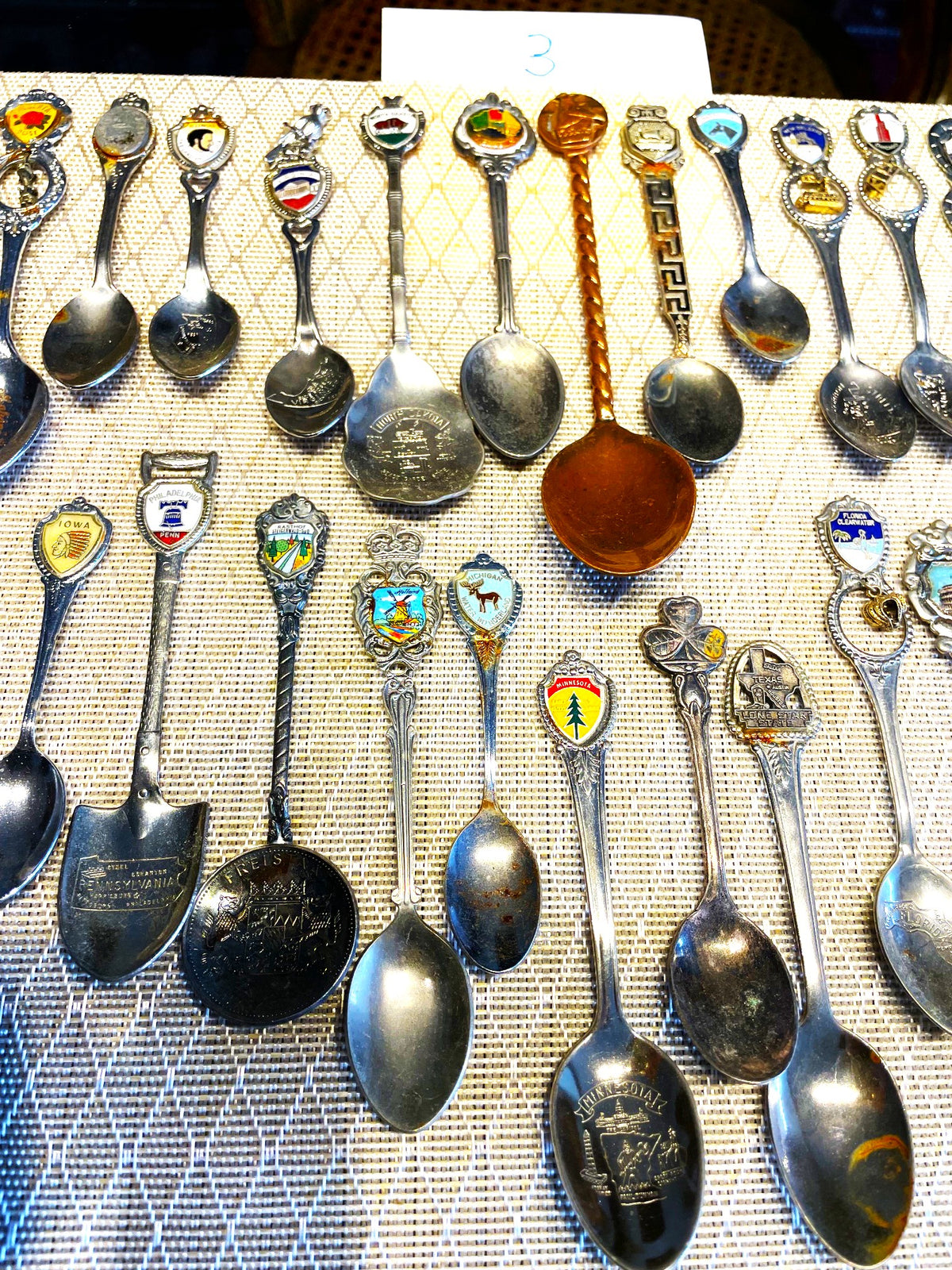 Gran Colección De 40 Cucharitas Souvenirs En Buen Estado