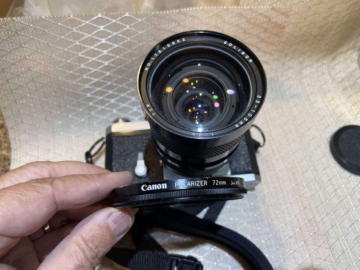 Cámara Fotográfica Análoga Nikon F Con 2 Lentes
