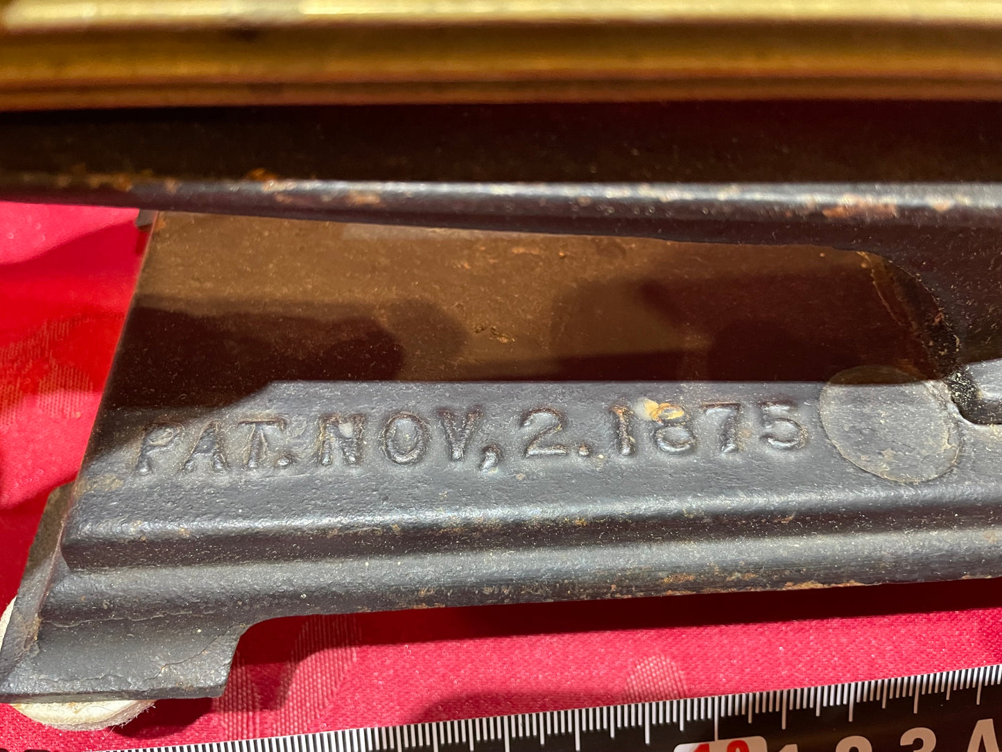Muy Antigua Curiosa Plisadora Americana 1875