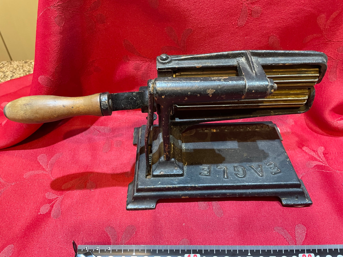 Muy Antigua Curiosa Plisadora Americana 1875