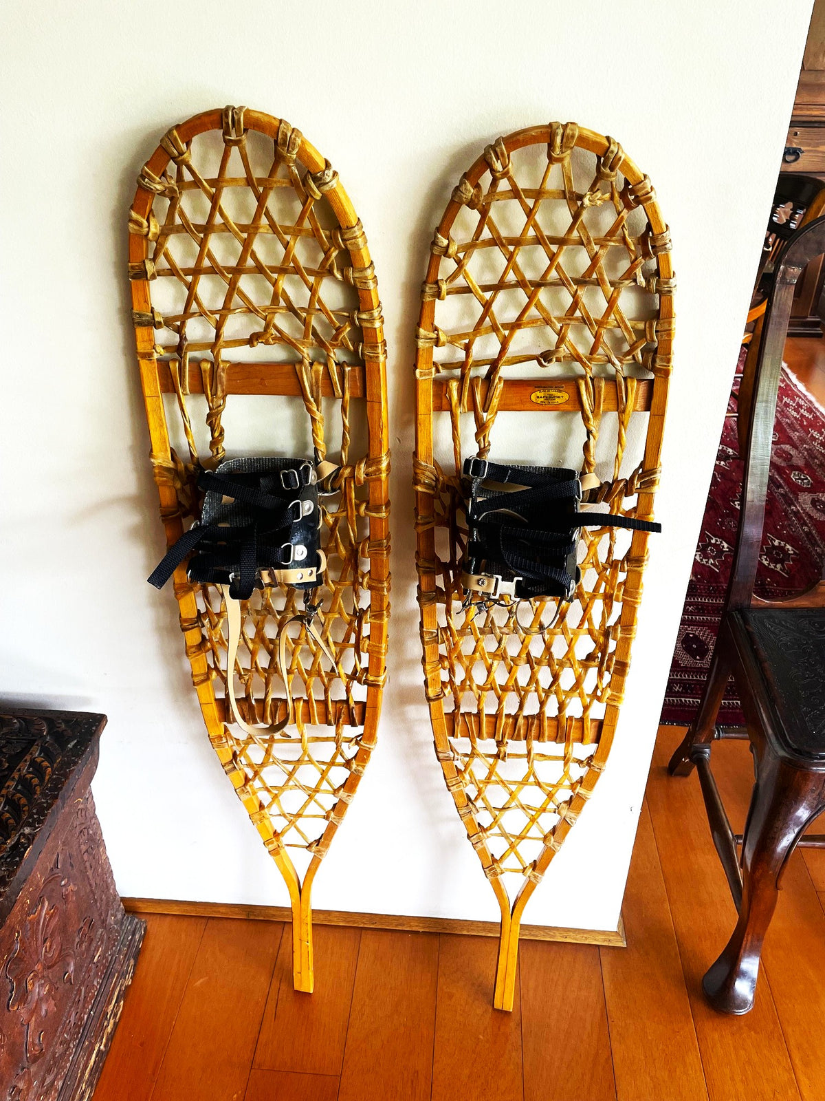 Gran Par De Raquetas Zapatos Para La Nieve 118 Cm Impecables